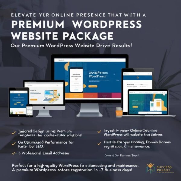 Premium WordPress Website Package offers