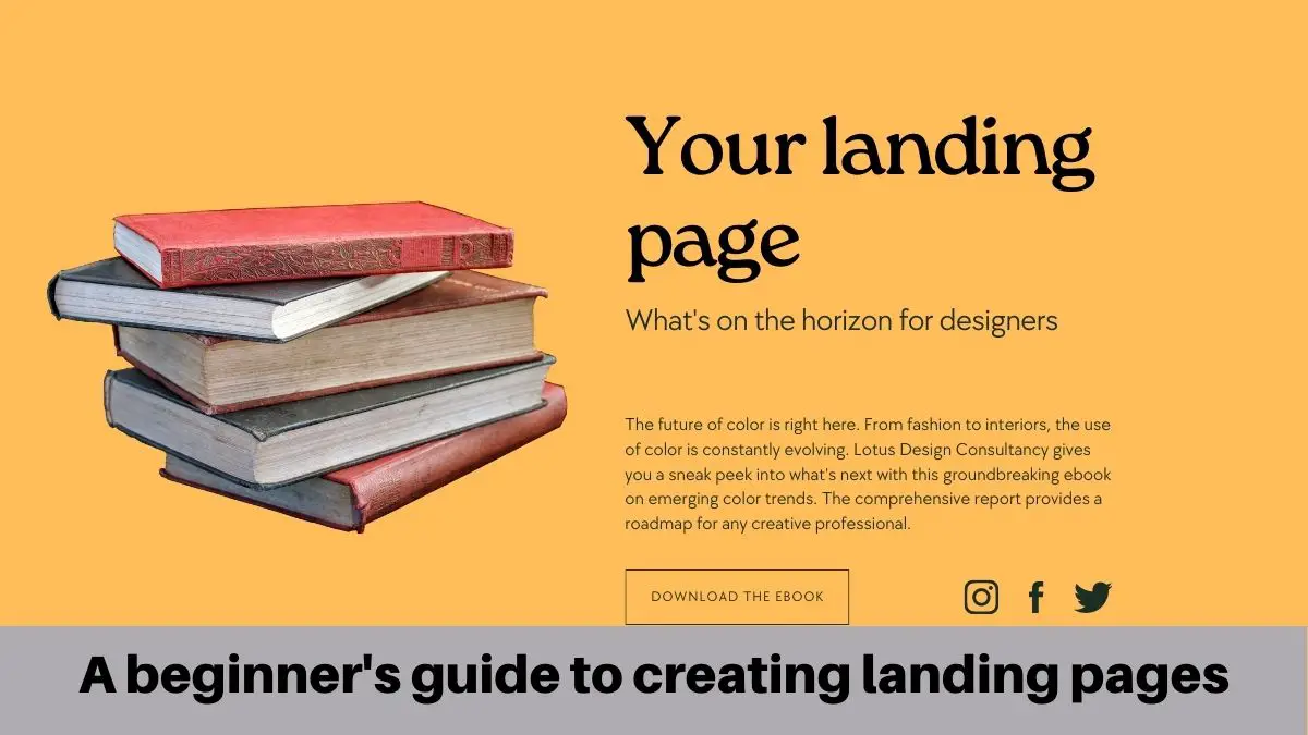 A beginner's guide to creating landing pages