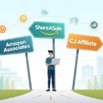 Amazon Associates vs ShareASale vs CJ Affiliate: Best for Beginners 2025