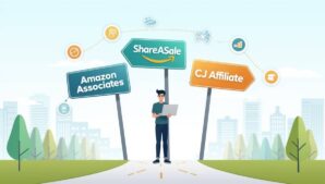 Amazon Associates vs ShareASale vs CJ Affiliate: Best for Beginners 2025